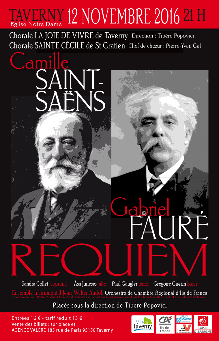 Requiem Fauré et Saint-Saëns