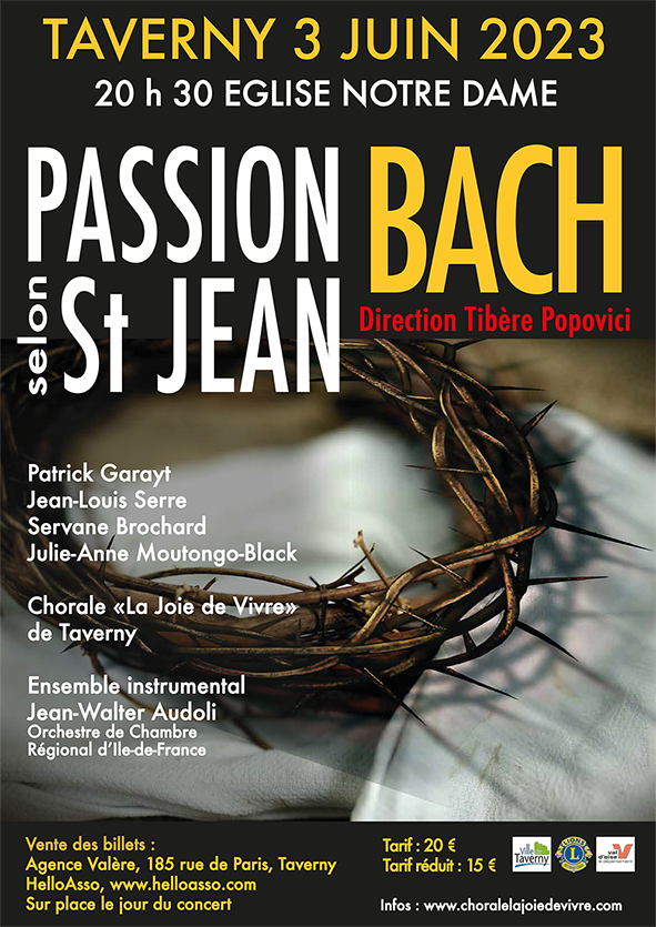 2023 - Passion selon Saint Jean